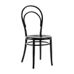 Chaise en bois noir n�14 r��dition 1860 - wiener gtv design