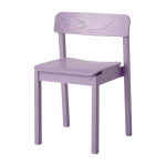 Chaise en ch�ne violet 75x41x45cm everyday - moebe