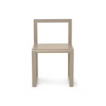 Chaise pour enfant en bois de fr�ne beige little architect - ferm living