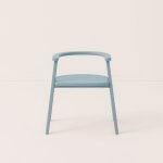 Chaise enfant en bois de h�tre bleu growing green - nobodinoz