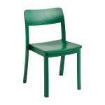 Chaise en fr�ne verte pastis - hay