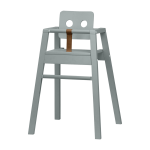 Chaise haute grise robot - nofred