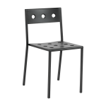 Chaise de jardin en acier anthracite balcony - hay