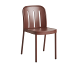 Chaise de jardin en m�tal rouge deville - hay