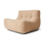 Chaise longue frizz beige - hkliving