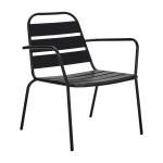 Chaise longue hdhelo noir - house doctor