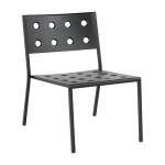 Chaise lounge de jardin en acier anthracite balcony - hay