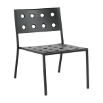 Chaise lounge de jardin en acier anthracite balcony - hay