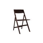 Chaise pliante en bouleau marron fonc� 44 x 56 x 80 cm folding - frama