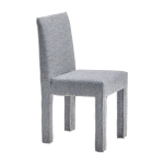Chaise rembourr�e d�houssable bleu galassia daneb ghost 123 - gervasoni