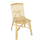 Chaise en rotin naturel 85 x 50 x 60 magalie - kok