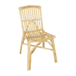 Chaise en rotin naturel 85 x 50 x 60 magalie - kok