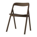 Chaise de salle � manger en ch�ne huil� fonc� fenri - bolia