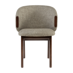 Chaise de salle � manger en h�tre et tissu la havane pro - 14 81cm arco - versmissen