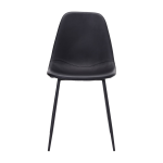 Chaise en tissu et acier noir hdfound - house doctor
