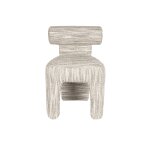 Chaise en tissu beige vania - the cool republic