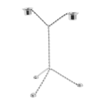 Chandelier en fil de fer miroir 19x19x25cm wire - hay