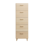 Chiffonnier en bois mdf fr�ne 41x121, 5cm relief - string furniture