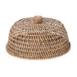 Cloche alimentaire en rotin 12x27cm - bazar bizar
