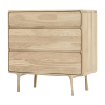 Commode en ch�ne blanchi huil� fawn - gazzda