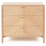 Commode en ch�ne naturel 100 x 40 x 90 cm marius - hart�