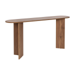 Console en bois beige 35x150x75cm sira - home design