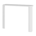 Console en bois mdf et acier gris brumeux 100x77, 5cm fli - noo. ma