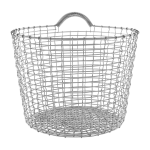 Corbeille en acier inoxydable 24l bin - korbo