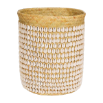 La corbeille en pandan #1 - blanc naturel - bazar bizar