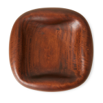 Coupe � fruits en bois de manguier 35x35cm - hkliving