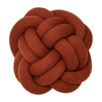 Coussin s en acrylique et laine ocre knot - design house stockholm