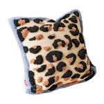 Coussin en laine 45x45cm leopard - colortherapis