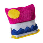 Coussin en laine 45x45cm siesta - colortherapis