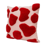 Coussin en laine rose 45cm wild raspberry - colortherapis