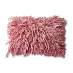 Coussin en laine rugueuse rose (70x45cm) - hkliving