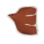 Coussin oiseau en coton rouge 32, 5x48cm swif - ferm living