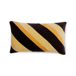 Coussin en velours ray� fame (60x35cm) - hkliving
