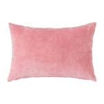 Coussin en velours rose (60x40cm) - hkliving