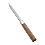 Couteau � steak en m�tal et en bois de cerisier naturel 12 cm inku - serax