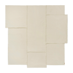 Couvre - lit en coton beige 272x264 cm offset - ferm living