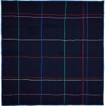 Couvre - lit en coton bleu fonc� 260x260cm sen - h�bsch