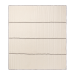 Couvre lit matelass� en coton biologique et polyester 230x260cm - ferm living