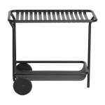 Desserte de jardin noire finition mate week end - petite friture