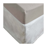 Drap housse carlina beige clair - madura