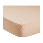 Drap housse rose p�che 140 x 200 cm lou - madura
