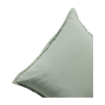 Drap housse vert sauge 140 x 200 cm lou - madura