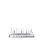 Egouttoir en acier inoxydable poli 40 x 30 x 13, 2 cm curvature - ferm living