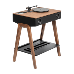 Enceinte sans fil design en noyer lx platine - la boite concept