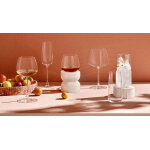 Ensemble de 2�verres � vin rouge mirage nude glass