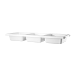 Etag�re 3 compartiments blanc - string furniture